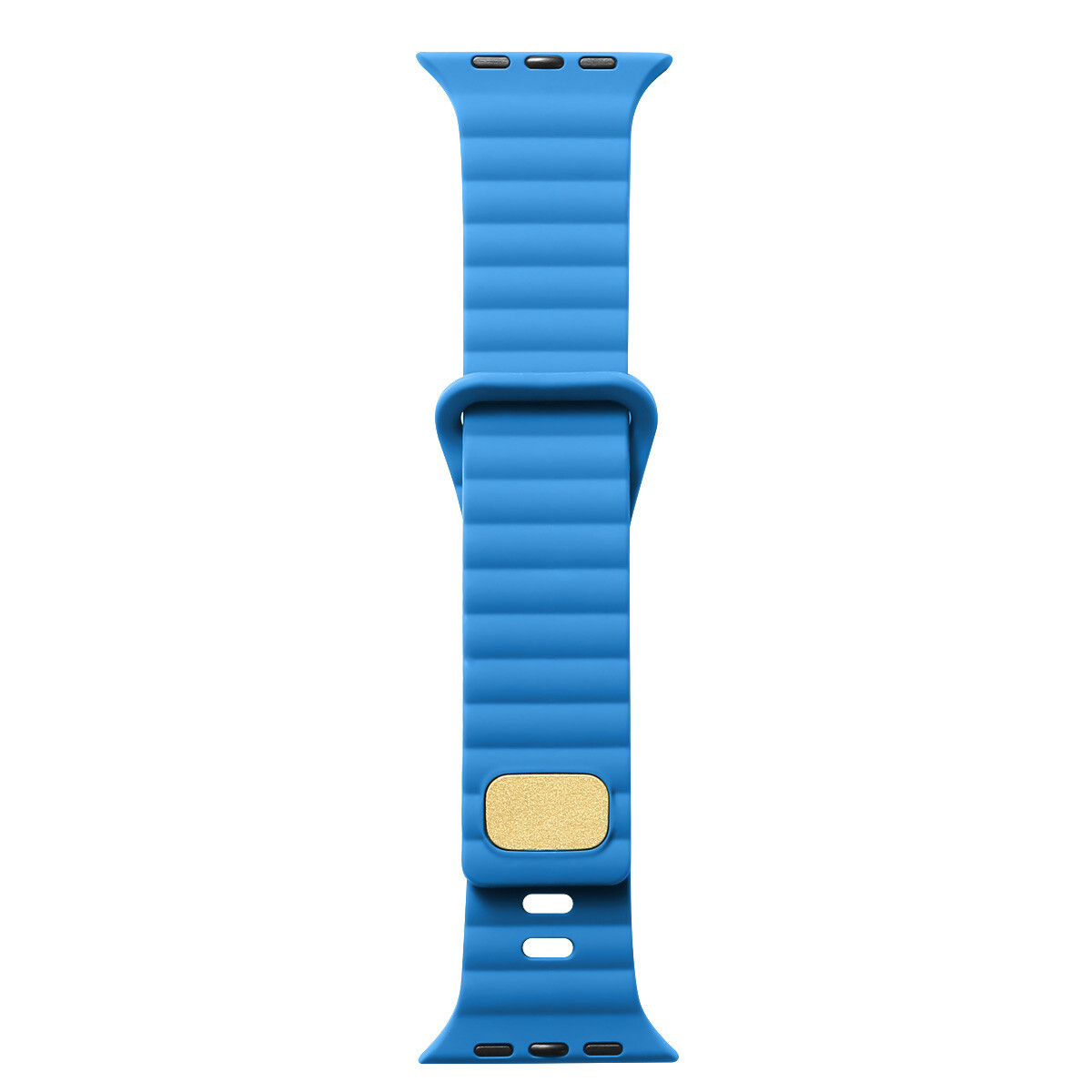KNY Apple Watch 38 MM in Dz Desenli Silikon Kay-Kordon KRD-73