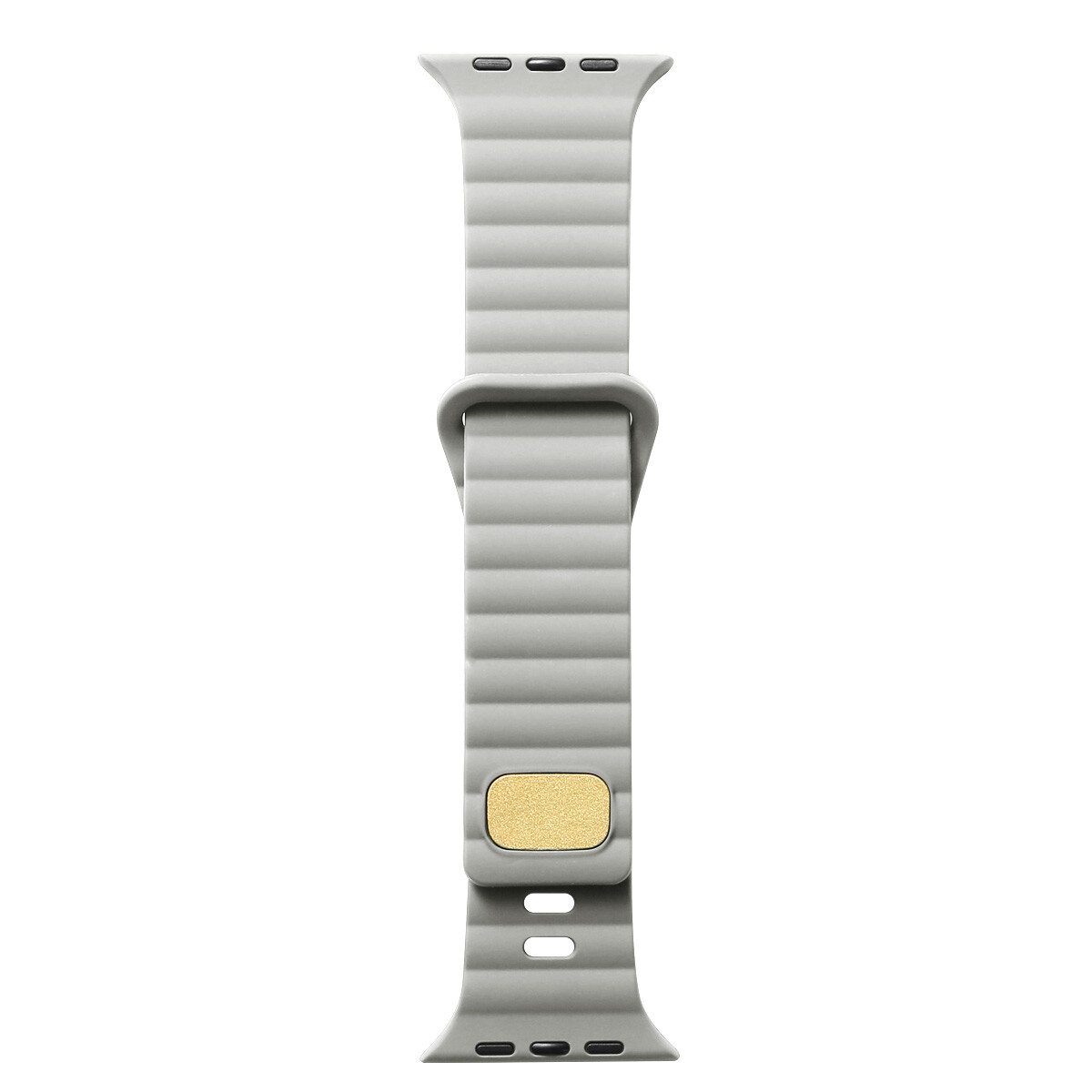 KNY Apple Watch 7 41 MM in Dz Desenli Silikon Kay-Kordon KRD-73