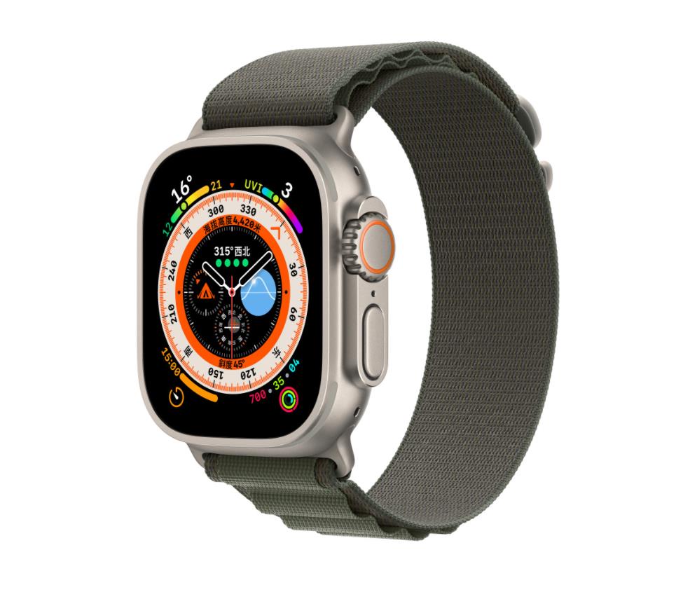 KNY Apple Watch 42 MM in Kuma Desenli Naylon Kay-Kordon KRD-74