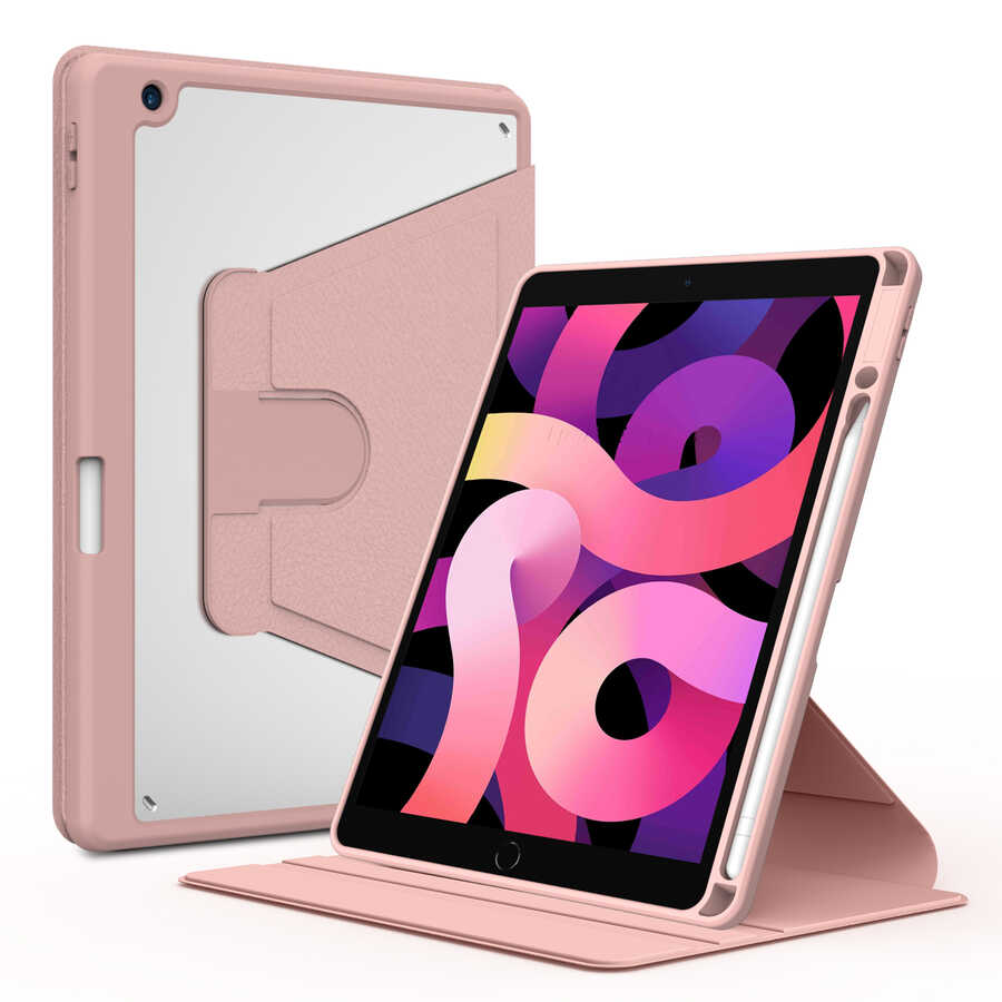 Apple iPad 10.2 2021 (9.Nesil) Klf Zore Nayn Dnebilen Standl Klf