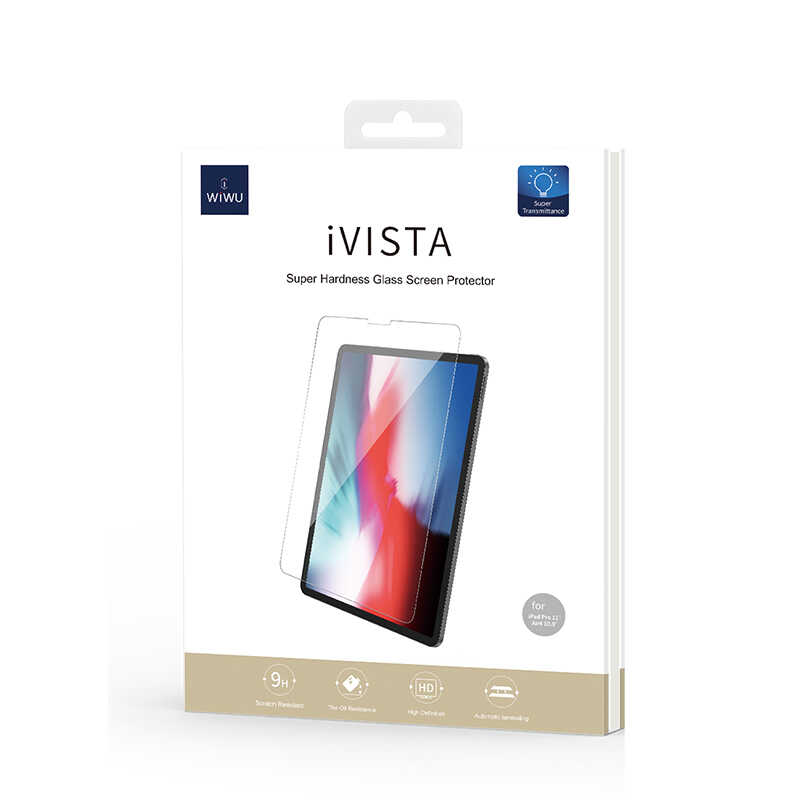 Apple iPad 10.2 2021 (9.Nesil) Wiwu iVista 2.5D Glass Screen Protector