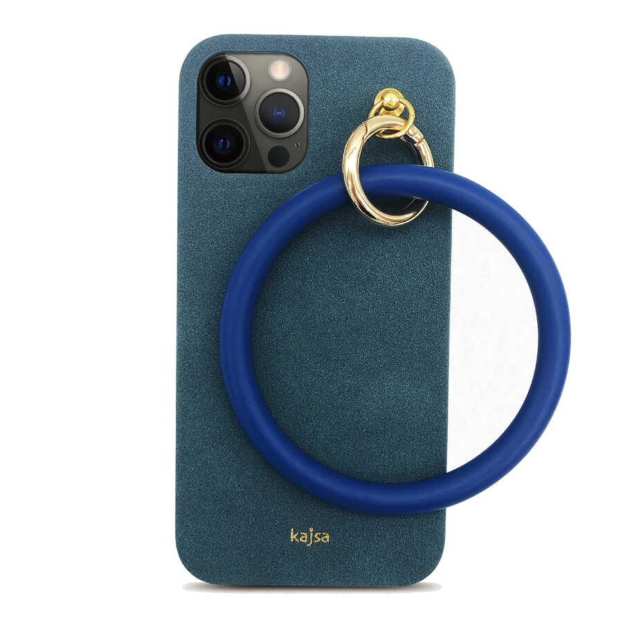 Apple iPhone 12 Pro Max Kılıf Kajsa Splendid Serisi Morandi Ring Kapak