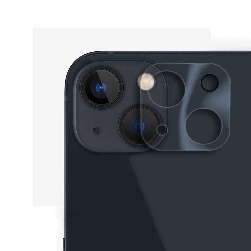 Apple iPhone 13 Go Des Lens Shield Kamera Lens Koruyucu