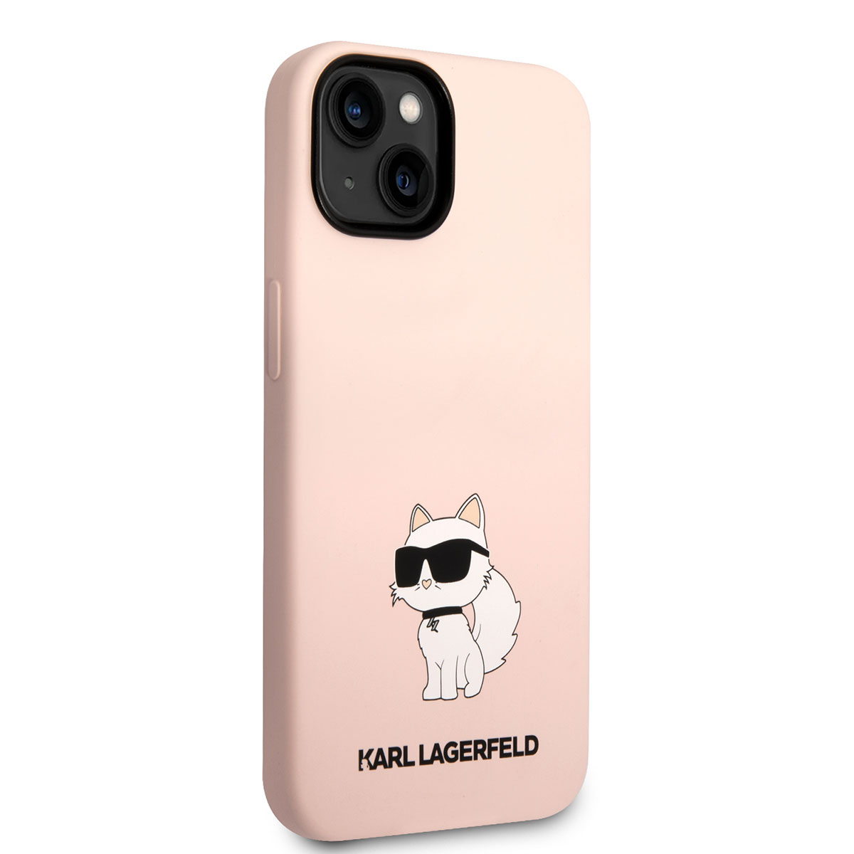 Apple iPhone 14 Klf Karl Lagerfeld Silikon Choupette Dizayn Kapak