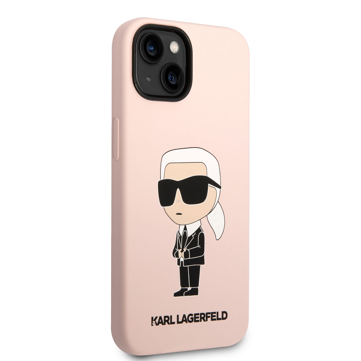 Apple iPhone 14 Klf Karl Lagerfeld Silikon Karl Dizayn Kapak