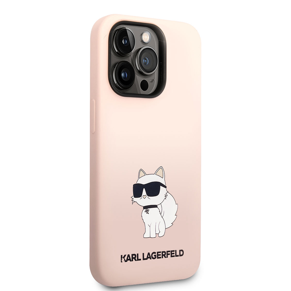 Apple iPhone 14 Pro Max Klf Karl Lagerfeld Silikon Choupette Dizayn Kapak