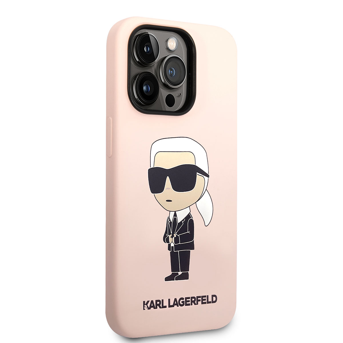 Apple iPhone 14 Pro Max Klf Karl Lagerfeld Silikon Karl Dizayn Kapak