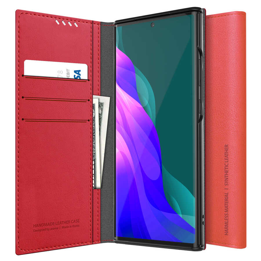 Galaxy Note 20 Ultra Kılıf Araree Mustang Diary Kılıf