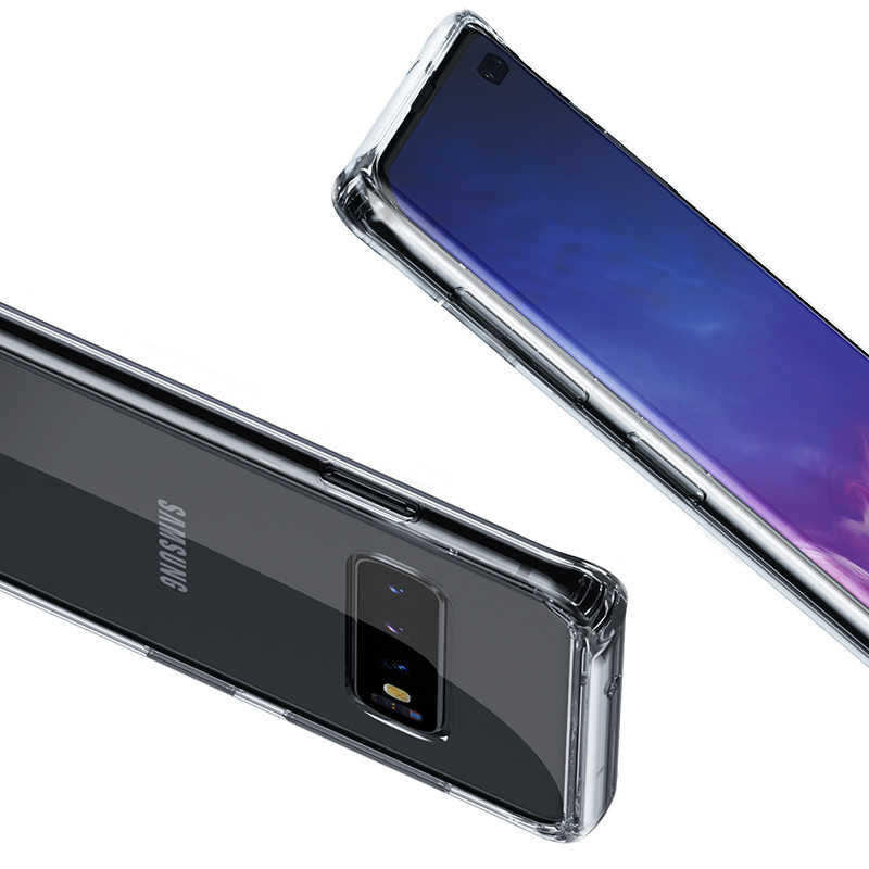 Galaxy S10 Plus Kılıf Benks Magic Crystal Clear Glass Case