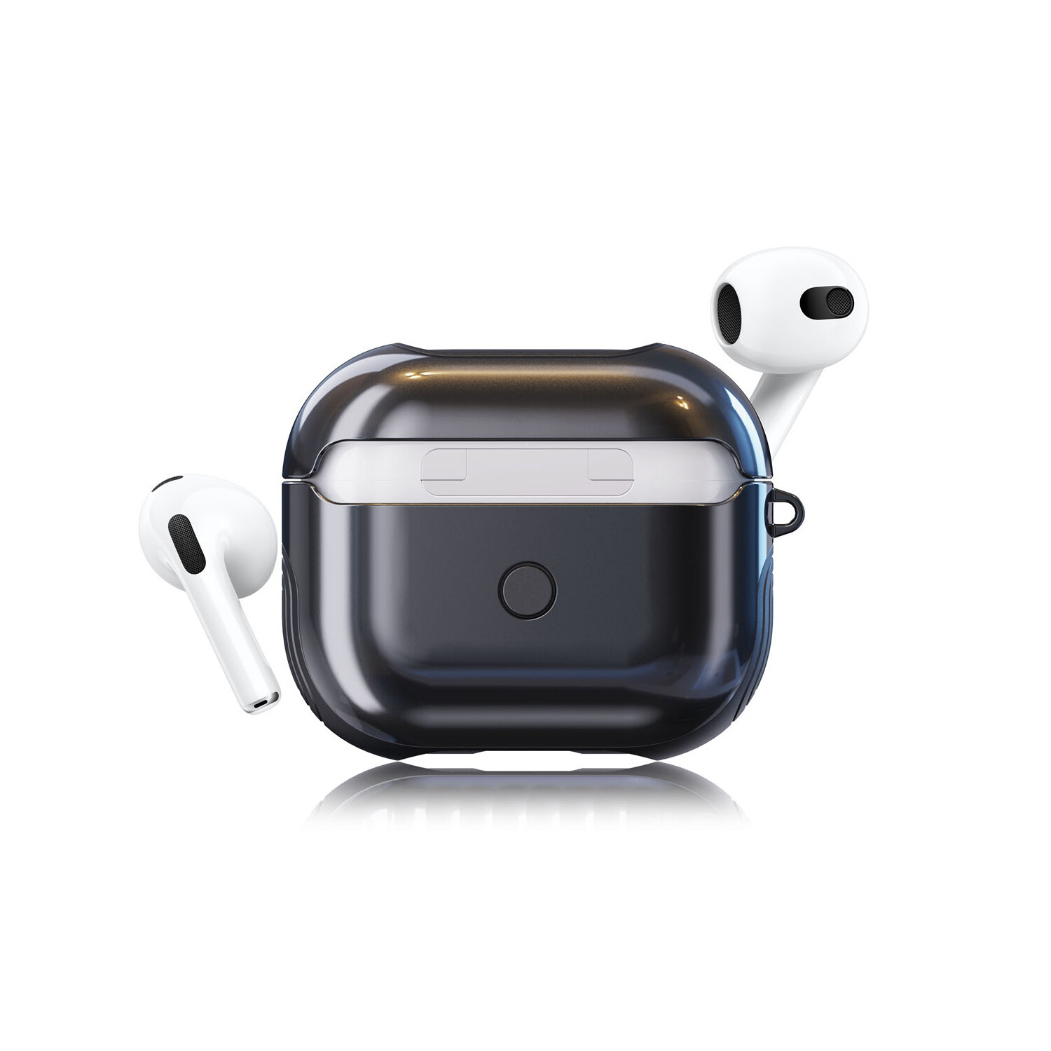KNY Apple Airpods 3 İçin Ultra Korumalı Sert ShockProff Kapak