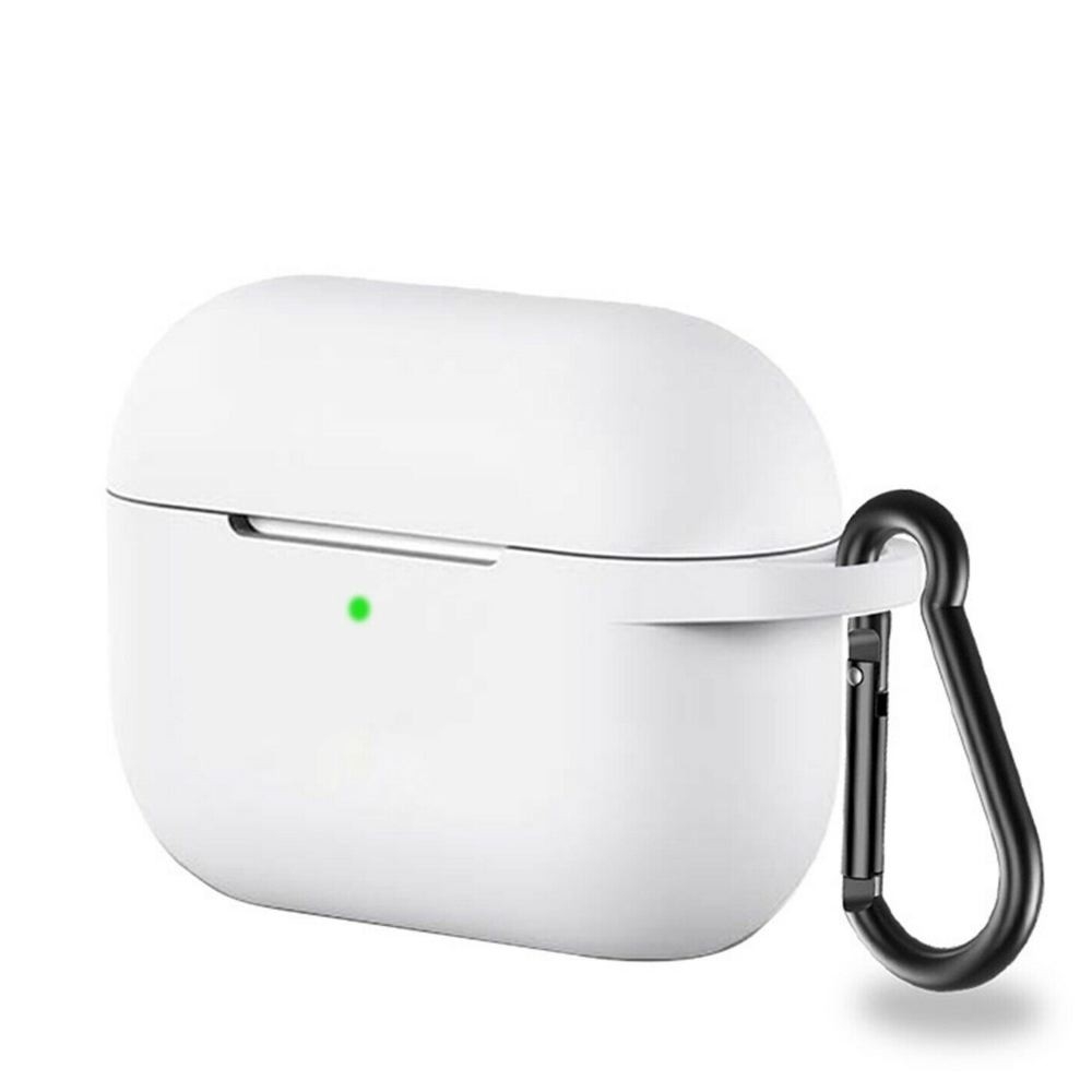 KNY Apple Airpods Pro in Standart Askl Silikon Klf Beyaz