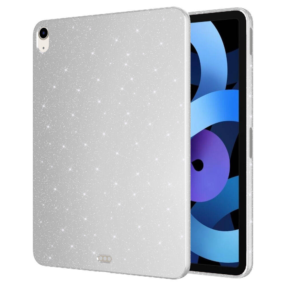KNY Apple pad Air 10.9 4. Nesil Klf Simli Parlak Koton Silikon
