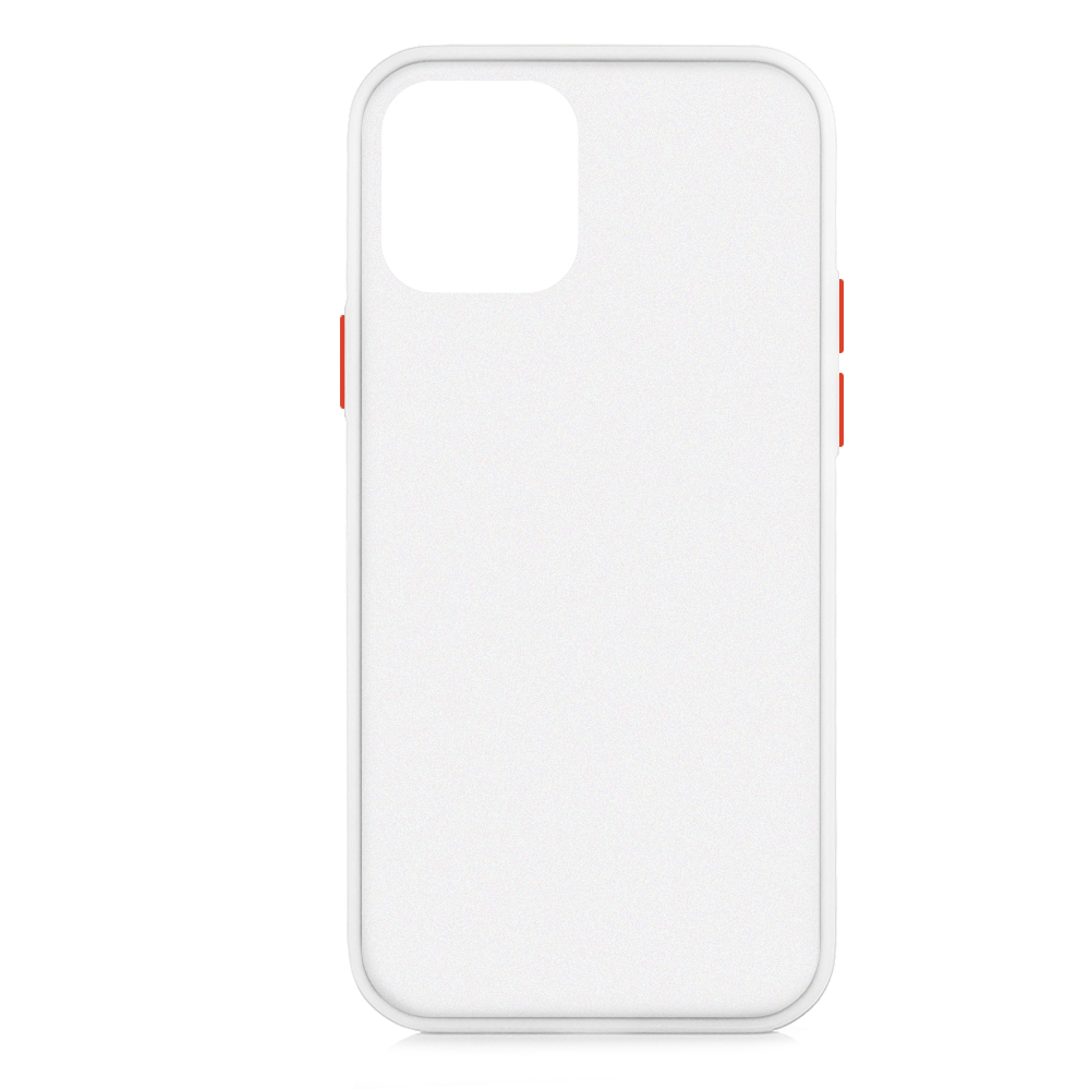 KNY Apple phone 12 Mini Klf Renkli Silikon Kenarl Buzlu Fri Kapak