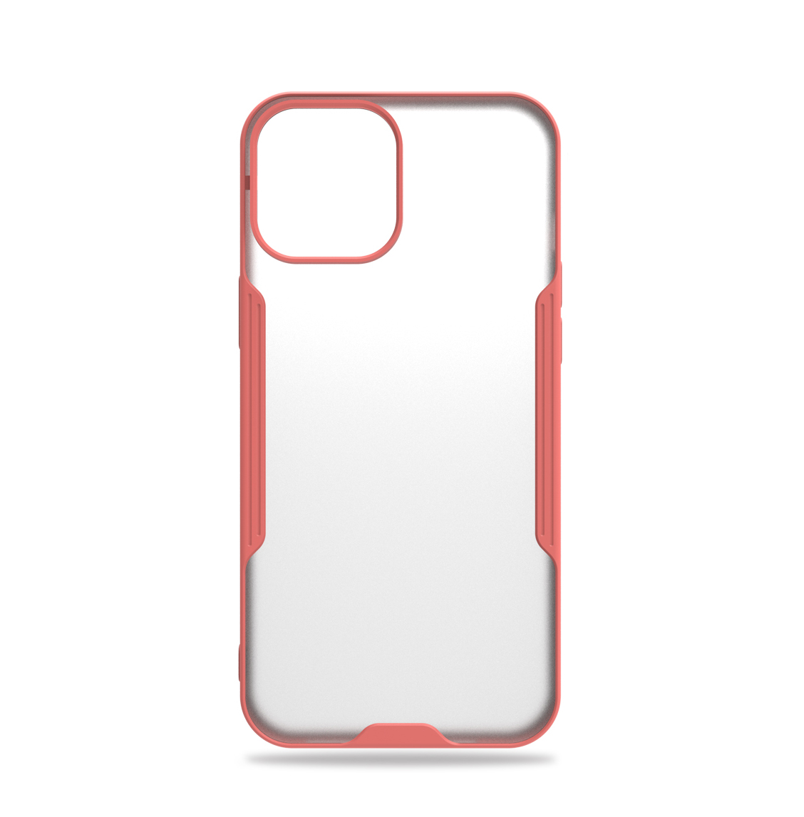 KNY Apple İphone 12 Pro Kılıf Silikon Kenarlı Buzlu Parfe Silikon