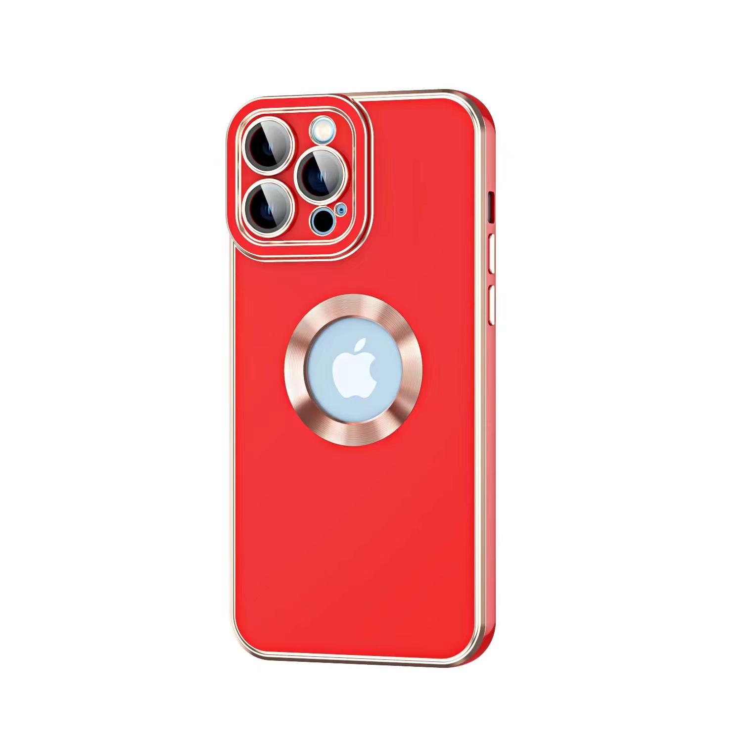 KNY Apple İphone 12 Pro Max Kılıf Kamera Korumalı Renkli Logo Açık Tasarım Kongo Kapak