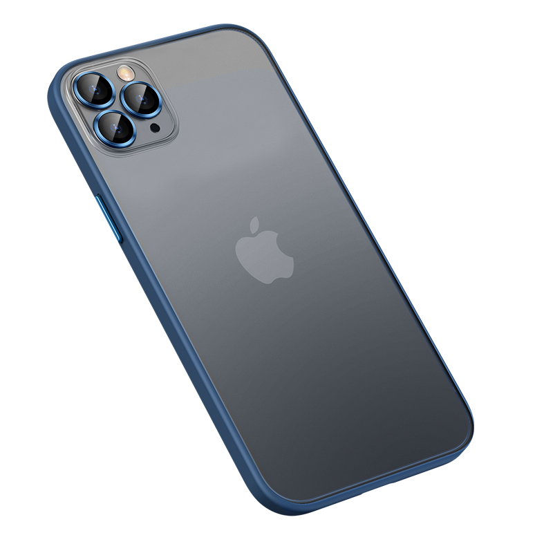 KNY Apple phone 12 Pro Max Klf Renkli Kenarl Kamera Lens Koruyucul Retro Kapak
