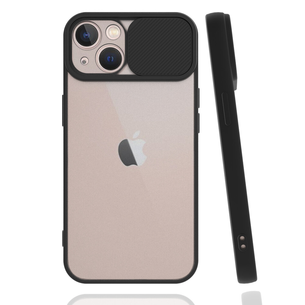 KNY Apple phone 13 Mini Klf Renkli Srgl Kamera Korumal Lensi Kapak