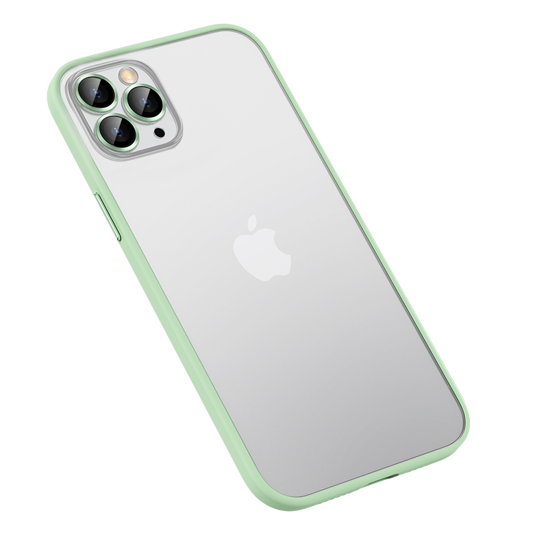 KNY Apple phone 13 Pro Klf Renkli Kenarl Kamera Lens Koruyucul Retro Kapak