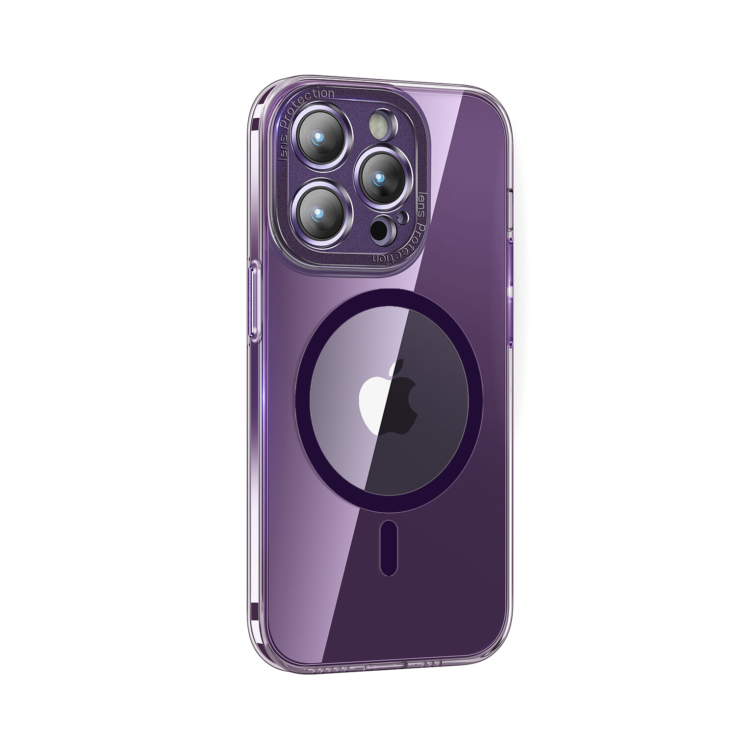 KNY Apple phone 14 Pro Max Klf Kamera Korumal Buzlu Magsafeli Fuya Silikon