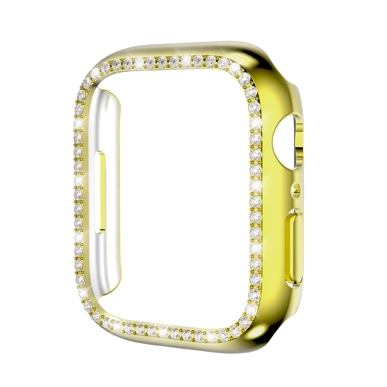 KNY Apple Watch 38 MM in Kenar Tal Renkli Gard Kapak