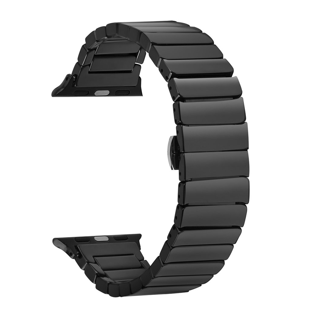 KNY Apple Watch 38 MM in Klasik Model Seramik Metal Kay-Kordon