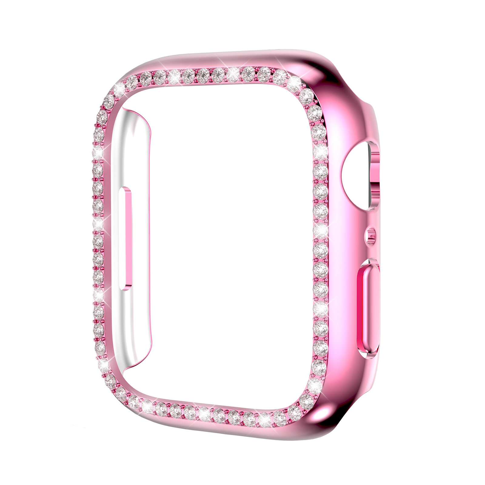 KNY Apple Watch 7 41 MM in Kenar Tal Renkli Gard Kapak