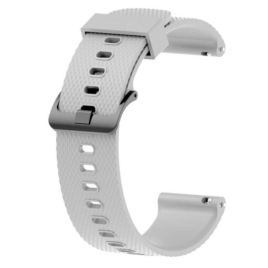 KNY Ferrucci Smart Watch 19S 20 MM in Bakla Model Ayarlanabilir Renkli Silikon Kay-Kordon KRD-46