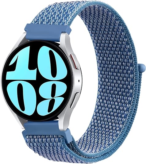 KNY Ferrucci Smart Watch 19S 20 MM in Hasr Kuma Desenli Naylon Kay-Kordon KRD-03