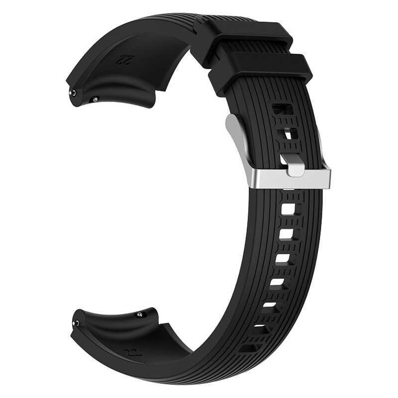 KNY Ferrucci Smart Watch 19S 20 MM in Klasik Model Ayarlanabilir izgili Silikon Kay-Kordon KRD-18