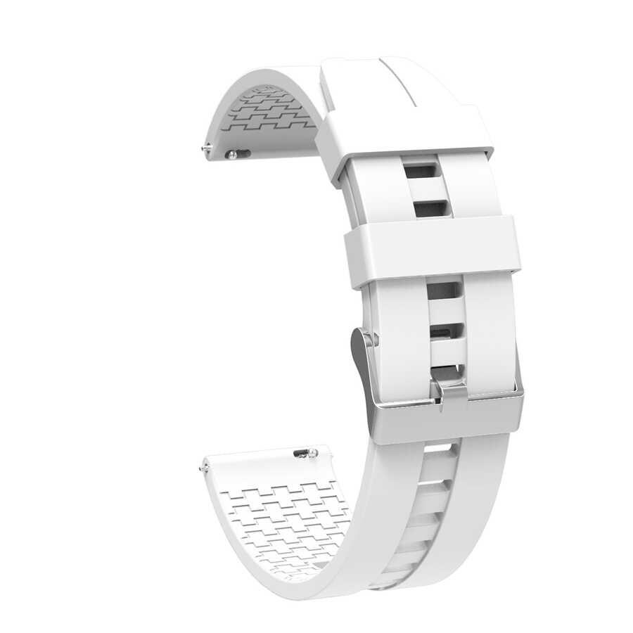 KNY Ferrucci Smart Watch 19S 20 MM in Klasik Model Ayarlanabilir Renkli  Silikon Kay-Kordon KRD-23