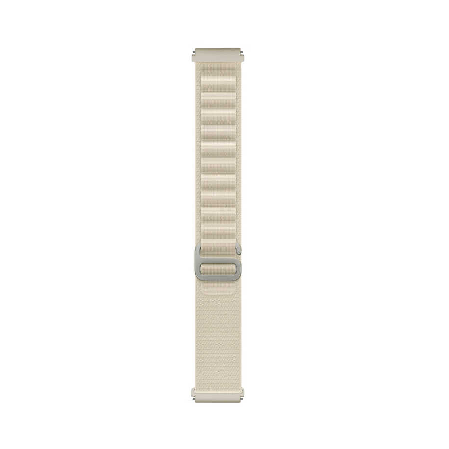 KNY General Mobile GM Watch in 22 MM Kuma Desenli Ayarlanabilir Naylon Kay-Kordon KRD-74