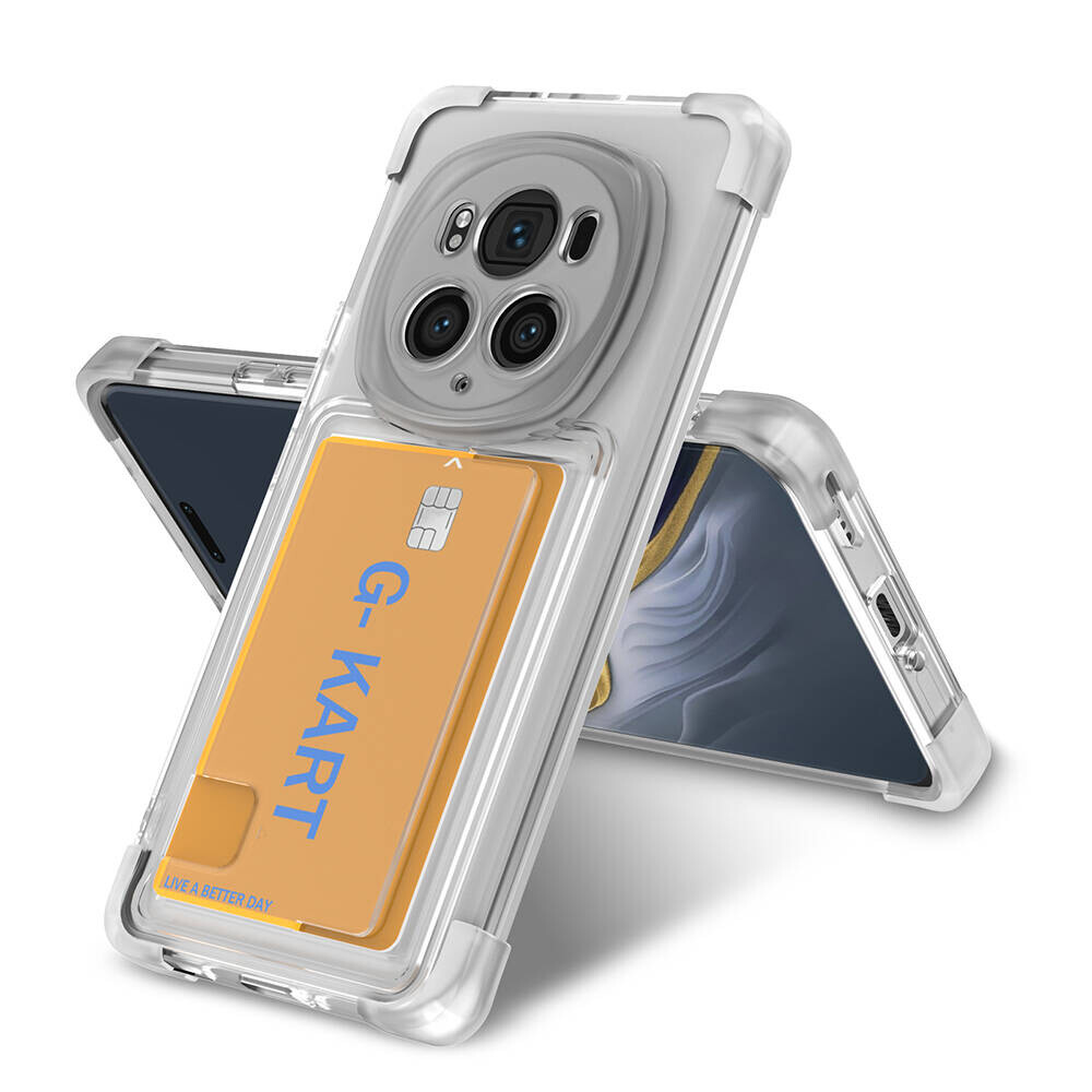 KNY Honor Magic 6 Pro Klf Ultra Koruma Kamera Korumal Kart Koymal G-Kart Silikon