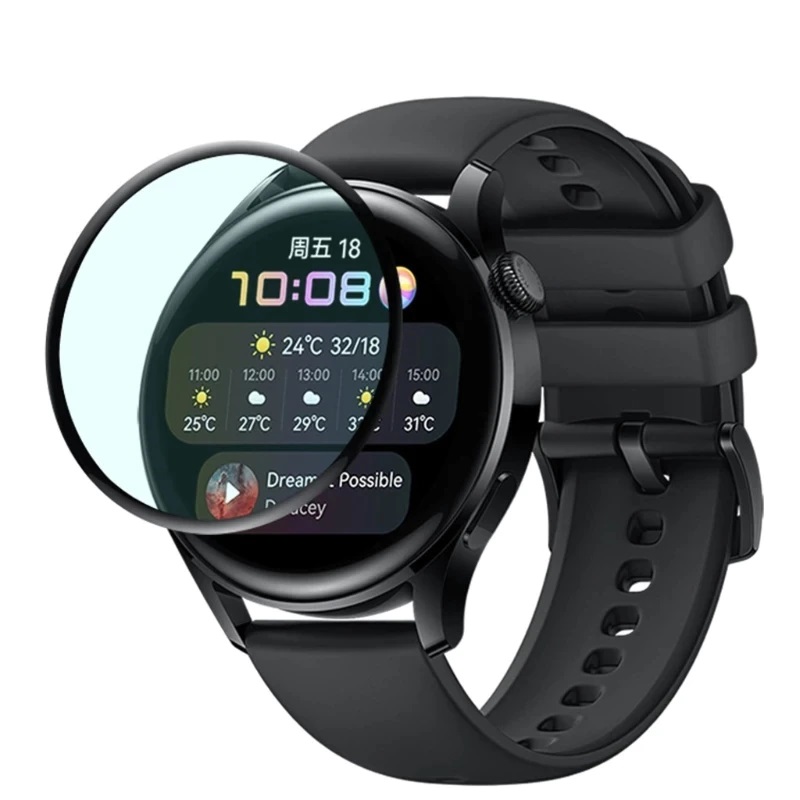 KNY Huawei Watch 3 in Full Yapan Esnek PPM Ekran Koruyucu