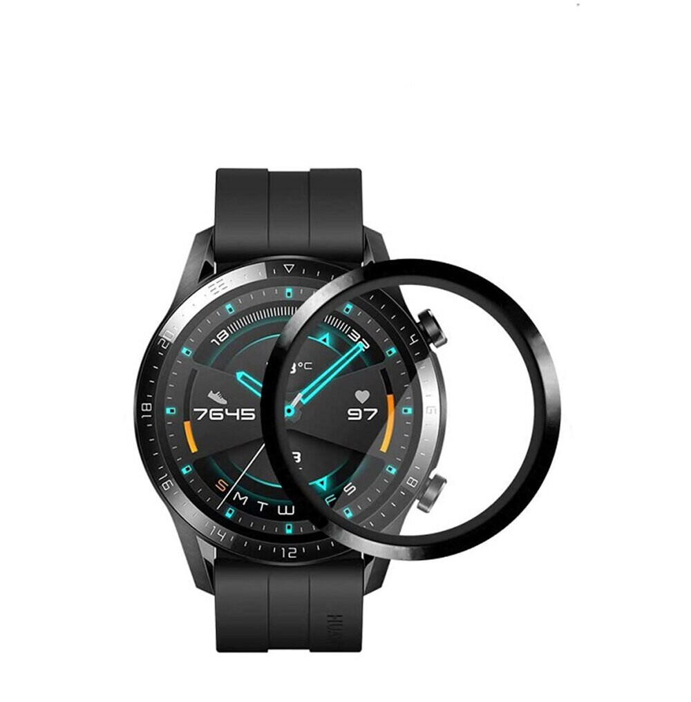 KNY Huawei Watch GT2 42MM in PPM Pet Ekran Koruyucu Siyah