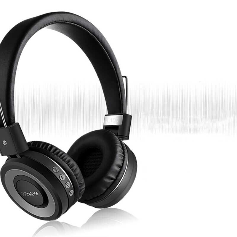 KNY L100 Ayarlanabilir Kulak Üstü Bluetoothlu Kulaklık