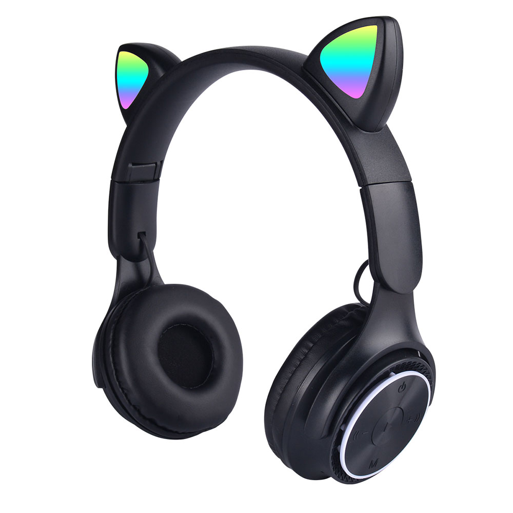 KNY M6 Pro RGB Kedi Kulaklı Kulak Üstü Bluetoothlu Kulaklık