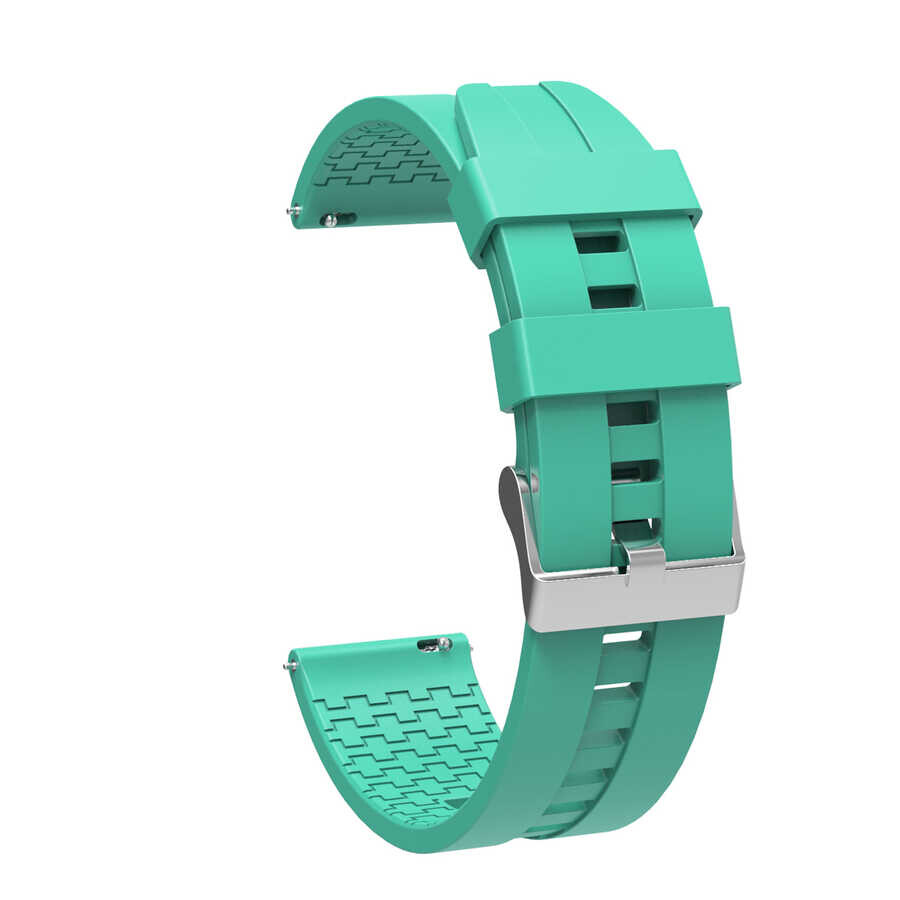 KNY Mibro Watch Lite 2 in 22 MM Standart Model 7 Kademeli Ayarlanabilir Renkli Silikon Kay-Kordon KRD-23