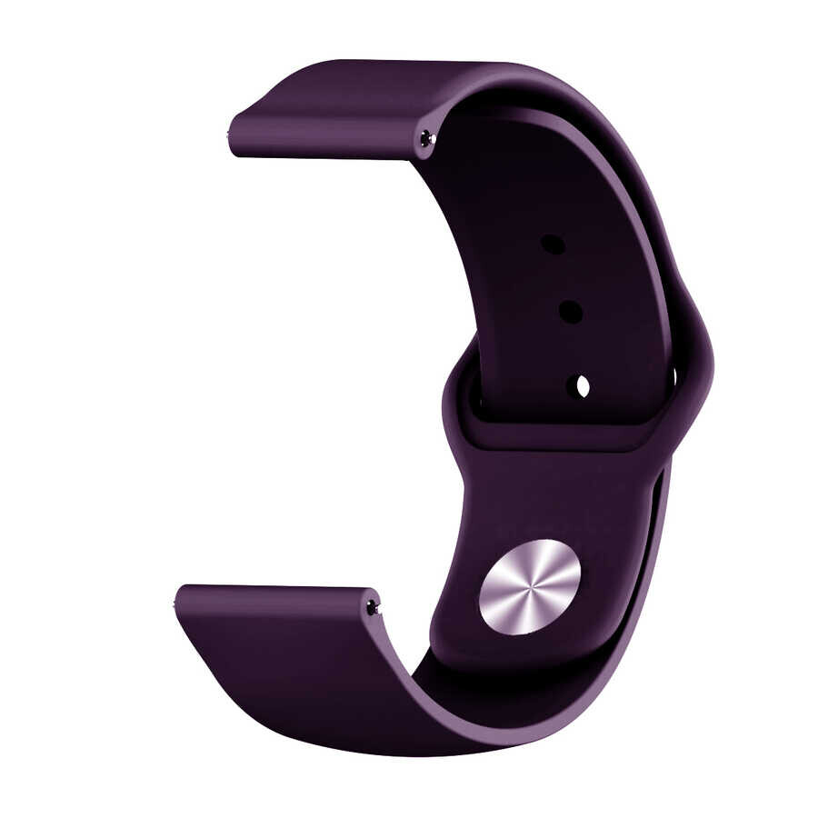 KNY Mibro Watch Lite 2 in 22 MM Standart Model Renkli Ayarlanabilir Silikon Kay-Kordon KRD-11