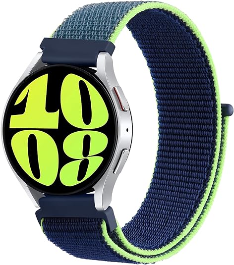 KNY Motorola Moto Watch 100 20 MM in Hasr Kuma Desenli Naylon Kay-Kordon KRD-03