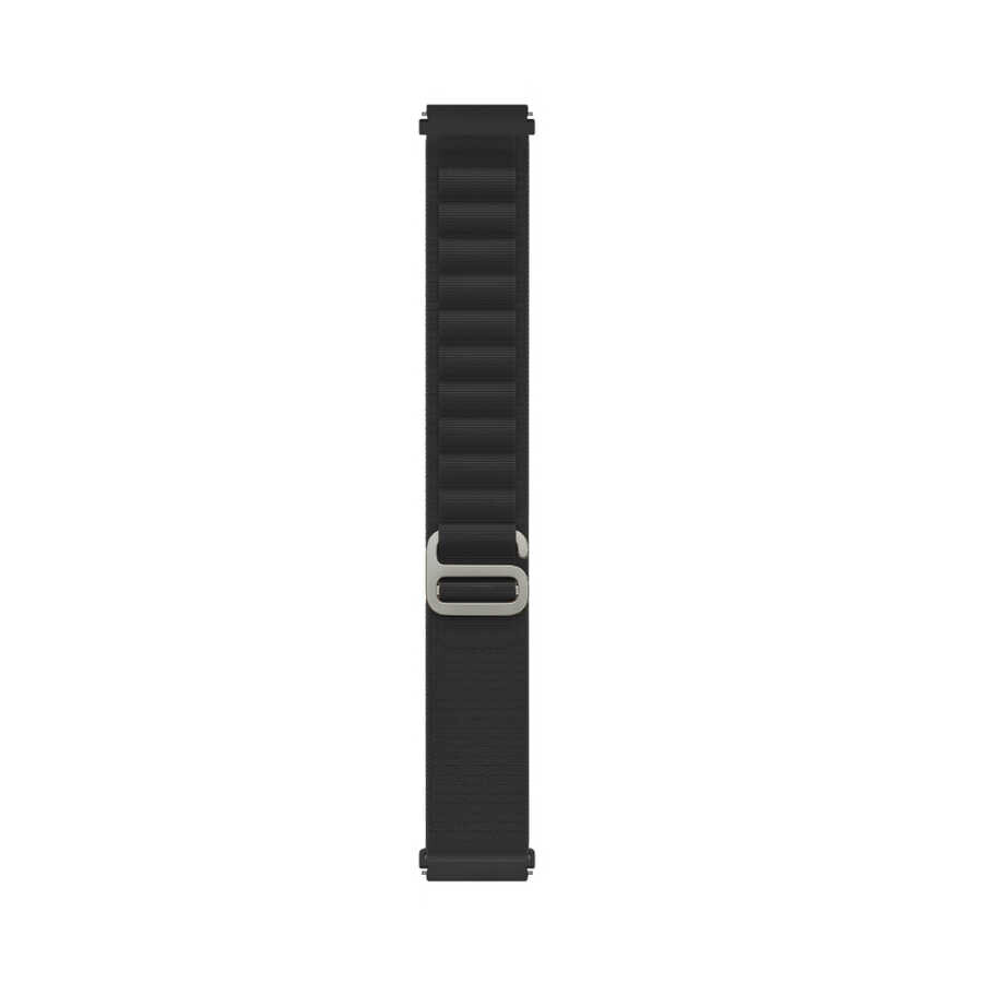 KNY One Plus Watch in 22 MM Kuma Desenli Ayarlanabilir Naylon Kay-Kordon KRD-74