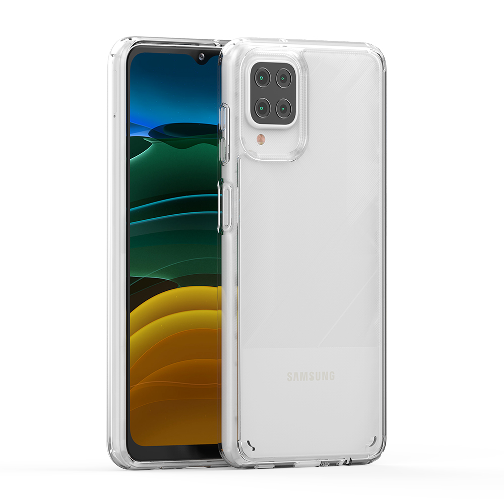 KNY Samsung Galaxy A12 Klf Kamera Korumal Ultra Koruma Coss Silikon