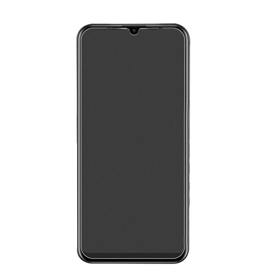 KNY Samsung Galaxy A22 4G İçin Full Kaplayan 5D Mat Seramik Ekran Koruyucu Siyah