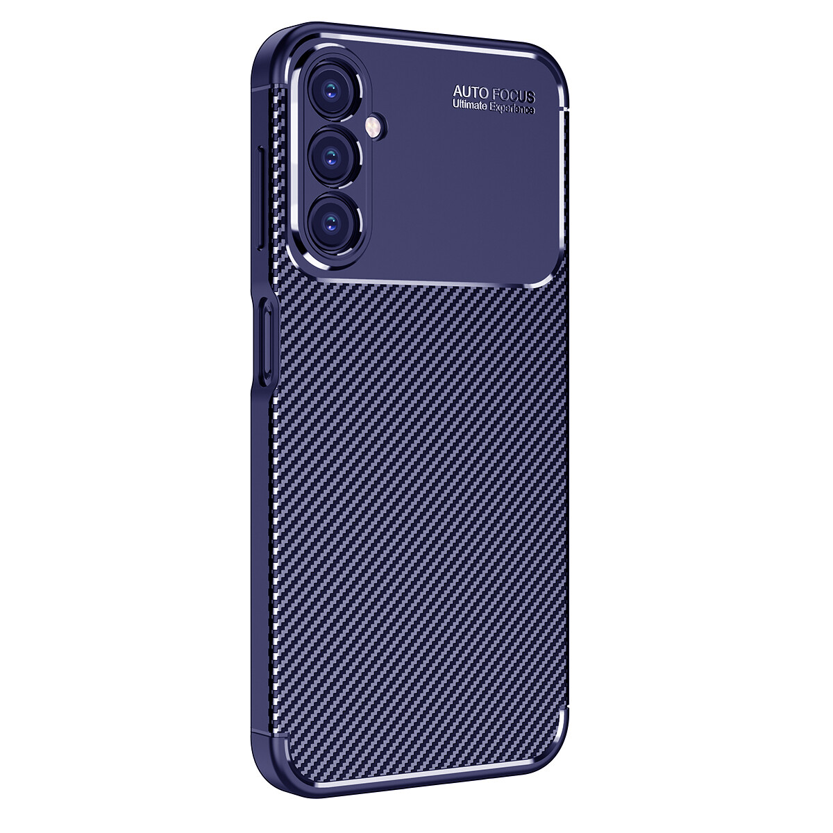 KNY Samsung Galaxy A54 Kılıf Karbon Desenli Lux Negro Silikon