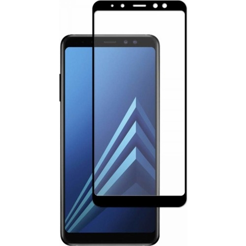 KNY Samsung Galaxy J4 Plus İçin Full Yapışan 5D Fiber Nano Siyah