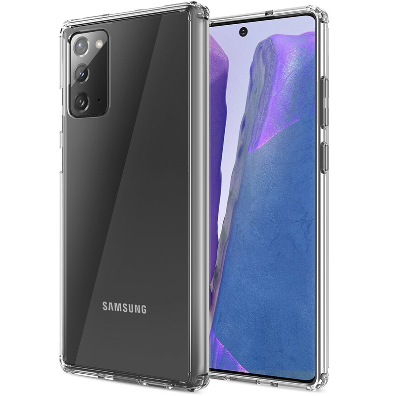KNY Samsung Galaxy Note 20 Klf Ultra Korumal effaf Antishock Silikon