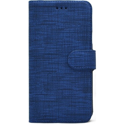 KNY Samsung Galaxy Note 9 Kılıf Kumaş Desenli Cüzdanlı Standlı Kapaklı Kılıf