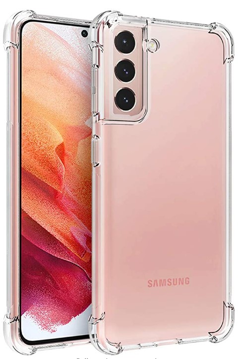 KNY Samsung Galaxy S21 Klf Ultra Korumal effaf Antishock Silikon