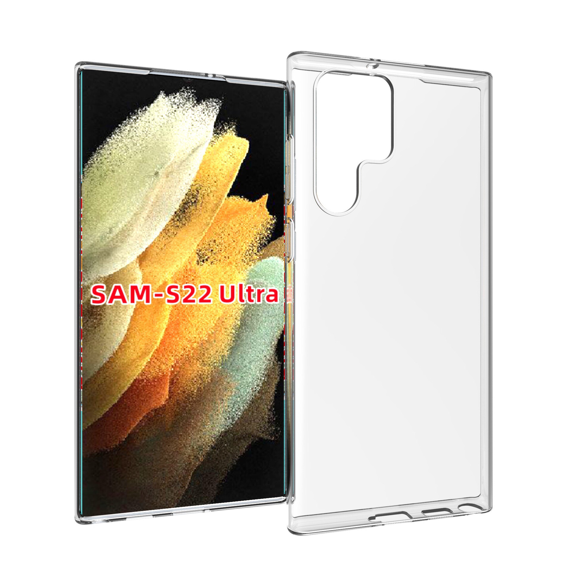 KNY Samsung Galaxy S22 Ultra Klf Ultra nce effaf Silikon