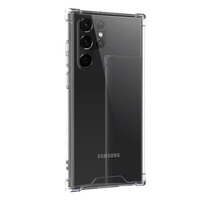KNY Samsung Galaxy S22 Ultra Klf Ultra Korumal effaf Antishock Silikon