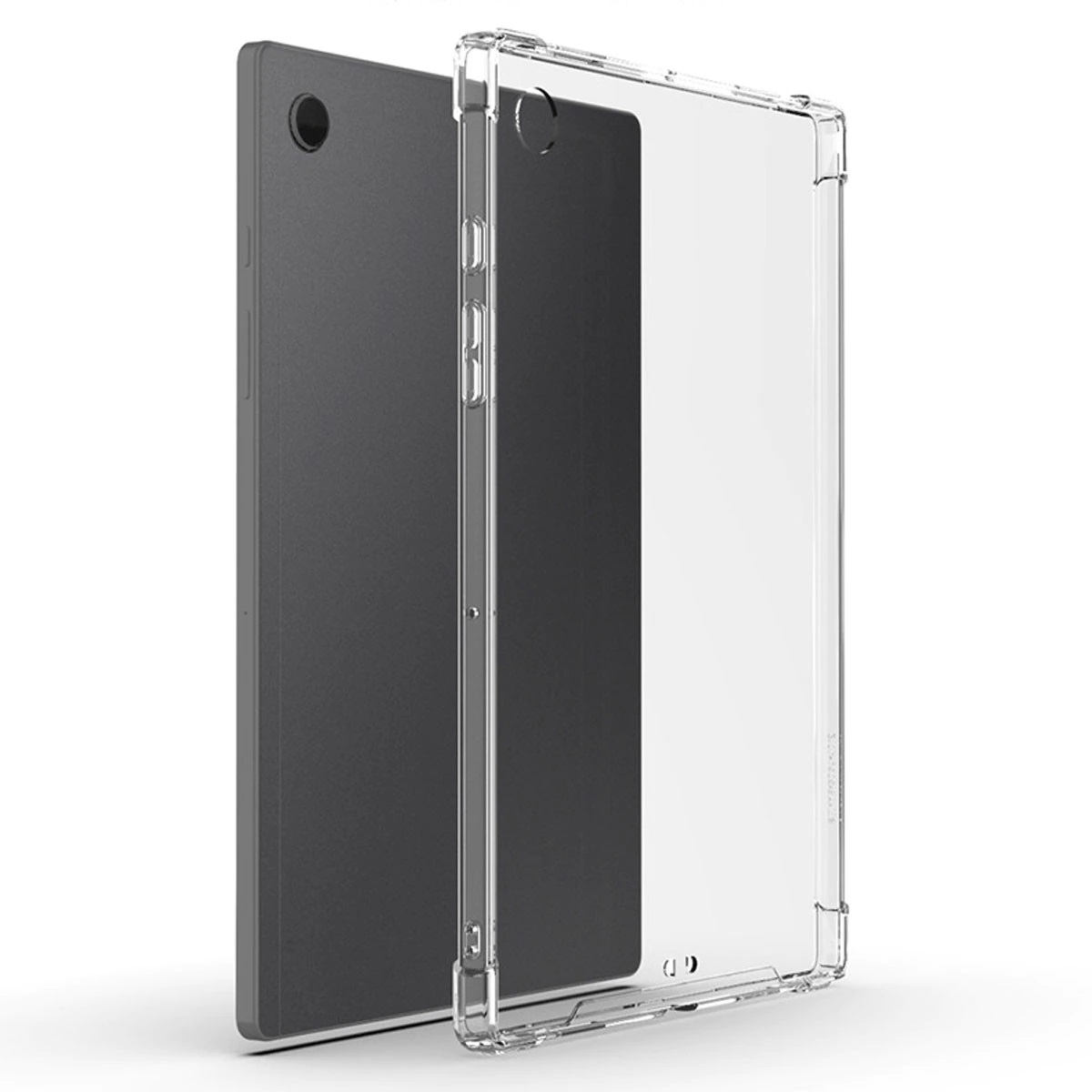 KNY Samsung Galaxy Tab A8 10.5 X200 Kılıf Ultra Korumalı Şeffaf Antishock Silikon
